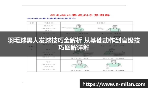 羽毛球黑人发球技巧全解析 从基础动作到高级技巧图解详解